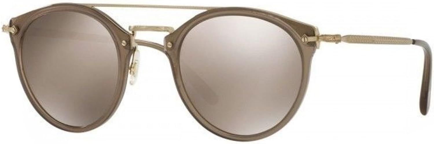 New Oliver Peoples OV 5349 S 14736G REMICK Taupe/ Gold Mirror Sunglasses | Amazon (US)