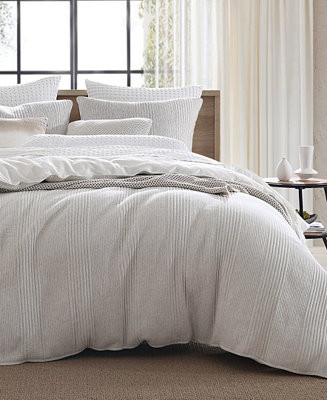 Pure Ribbed Jersey 3-Pc. Comforter Set, King | Macy's