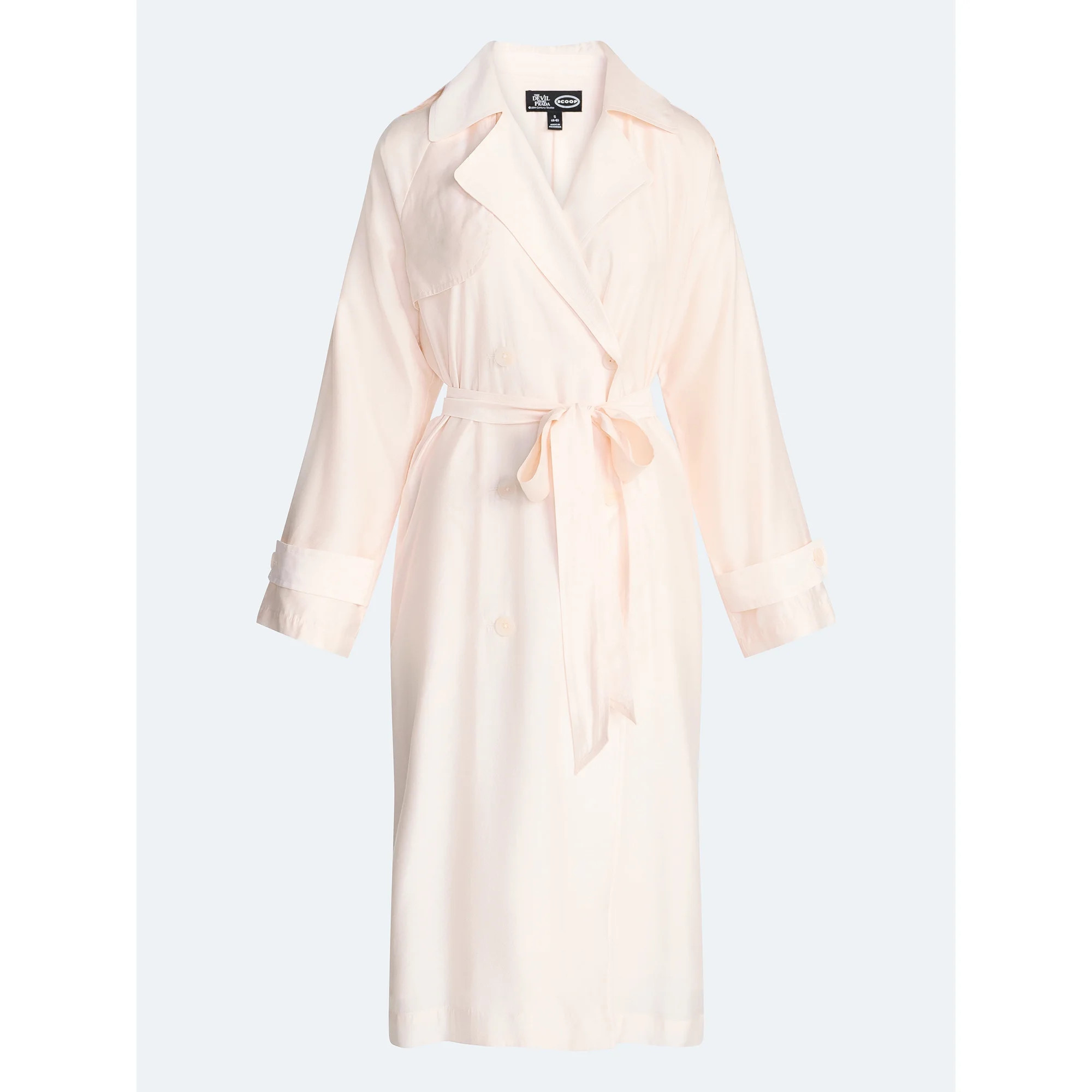 Devil Wears Prada Scoop Collection Women’s and Women's Plus Trench Coat, Sizes XS-4X | Walmart (US)