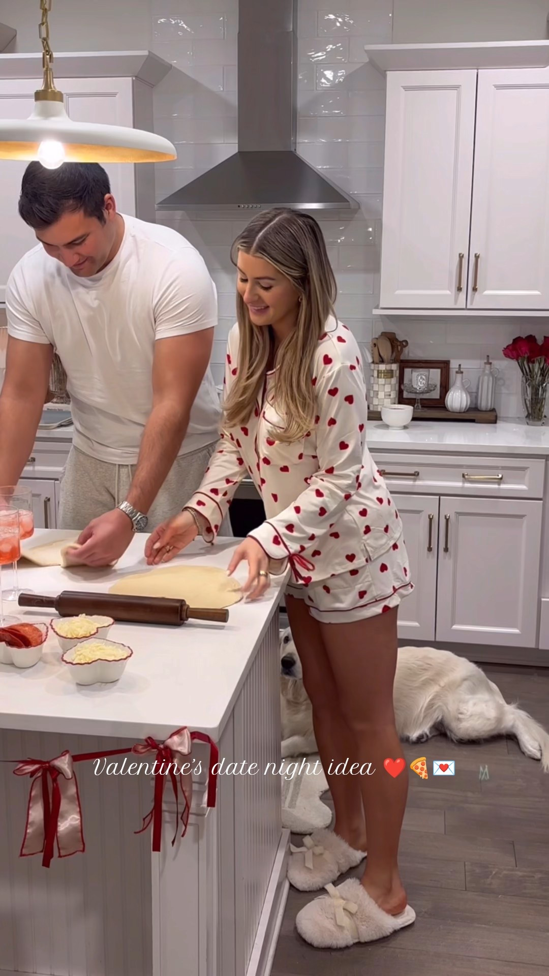 Valentines date night idea! 🩷 making heart shaped pizzas! 🍕🫶🏼



Valentines ideas 
Galenties 
Date night ideas 
Pizza night
At home date night 

#LTKValentine #LTKfoodie #LTKvlog
