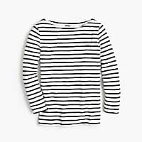 Striped boatneck T-shirt | J. Crew US