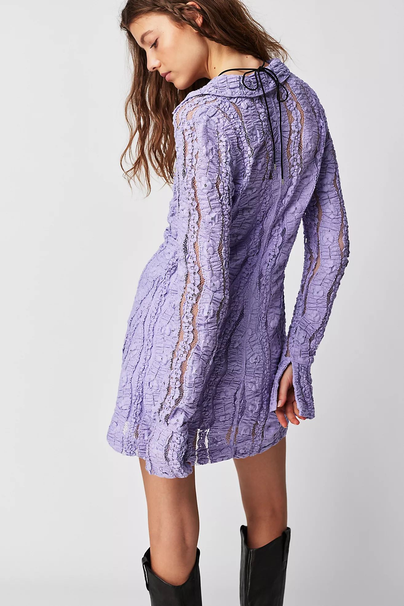 Shayla Lace Mini Dress | Free People (Global - UK&FR Excluded)