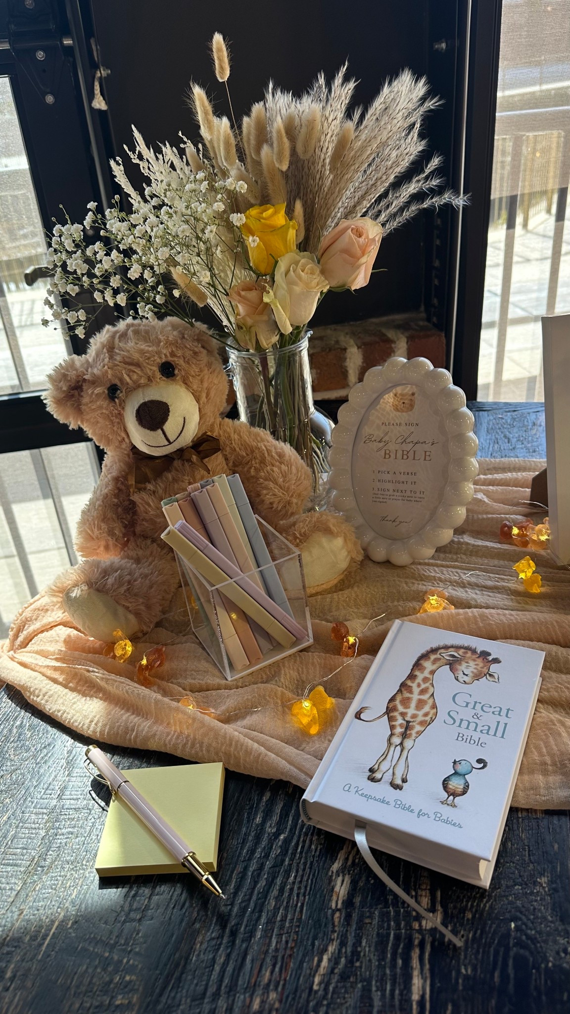 Baby shower activity — highlight favorite verse and right baby a prayer 

#LTKBump #LTKBaby #LTKParties