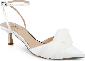 Favor Ankle Strap Pointed Toe Kitten Heel Pump (Women) | Nordstrom