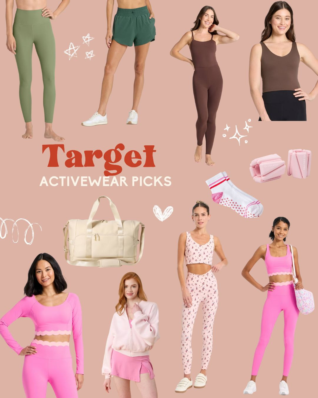 I've been obsessing over Target's new activewear drops. I picked some of my favorite options from their new line. Amazing price point and quality! 

 #LTKfitnessgoals #LTKActive #LTKFindsUnder50