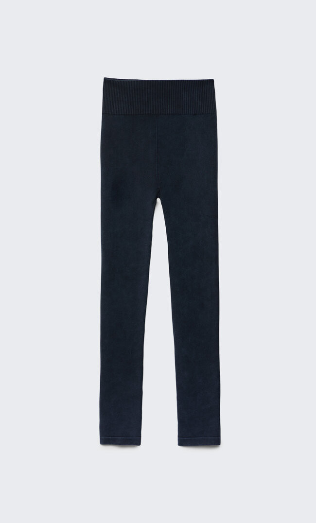 Washed-effect sports leggings - Women's fashion | Stradivarius United Kingdom | Stradivarius (UK)