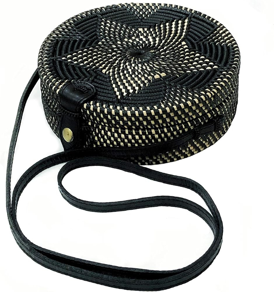 CraftSian Rattan Bags for Women -Straw Purses And Handbags For Women Handwoven Crossbody Straw Ba... | Amazon (US)