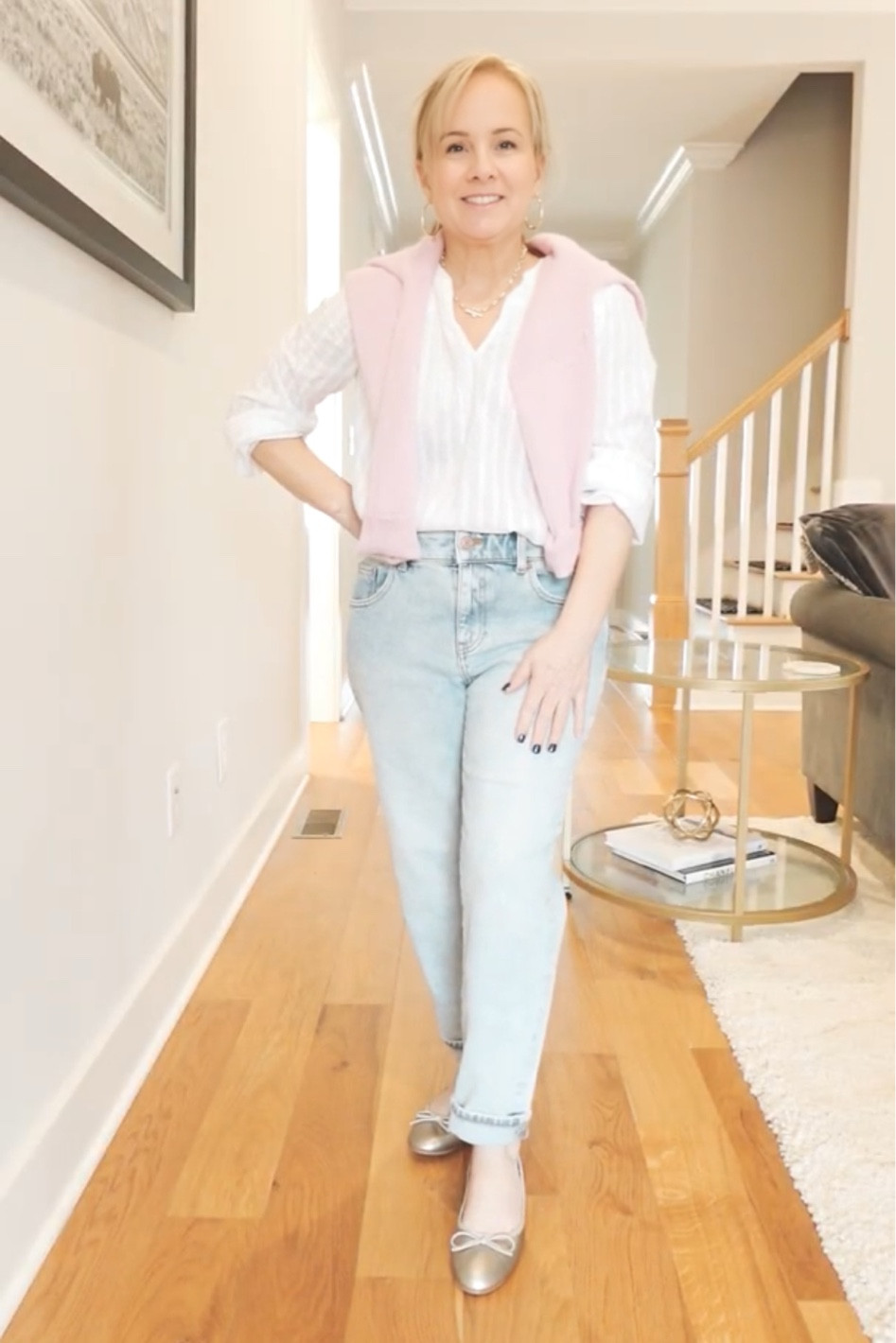 Chrome ballet flats for Spring !

#LTKover40 #LTKstyletip #LTKfindsunder50