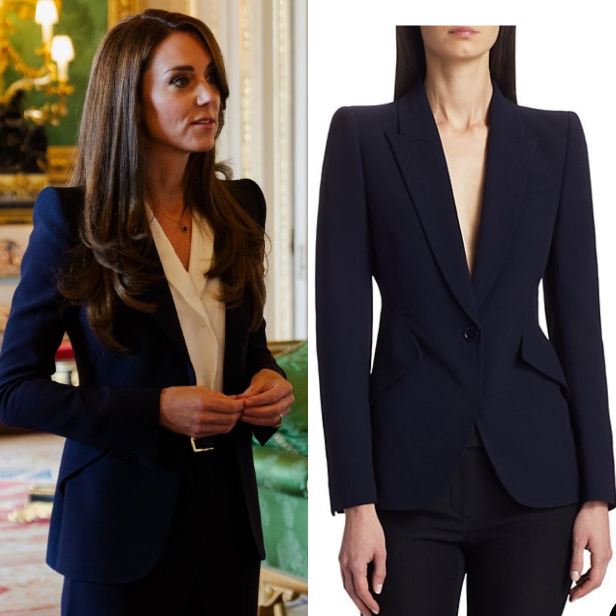 Kate wearing Alexander McQueen #suit #work

#LTKeurope