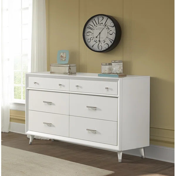 Notting Hill 6 Drawers Double Dresser | Wayfair North America