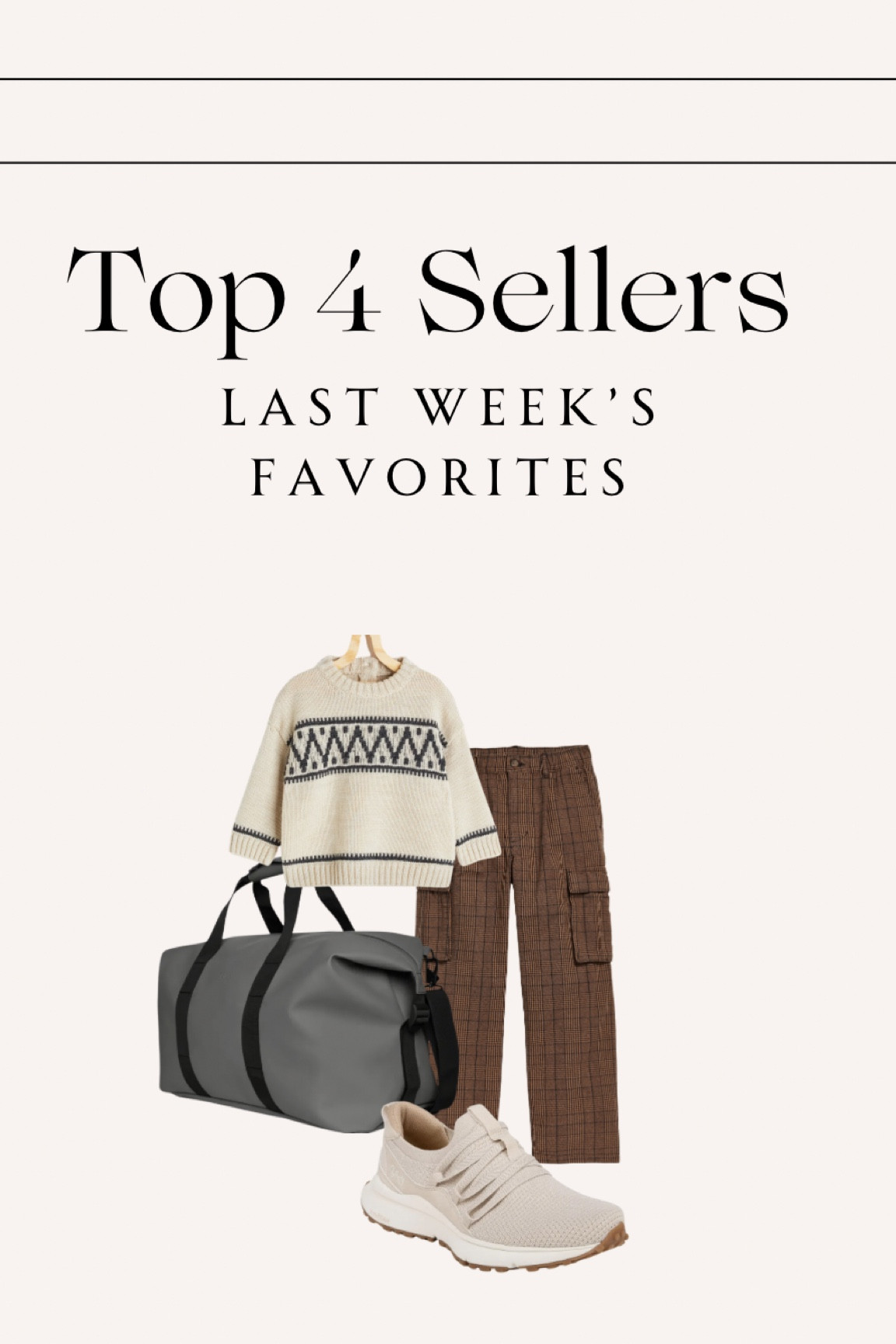 Last weeks —  top 4 best sellers✨

#LTKFamily #LTKFindsUnder100 #LTKSaleAlert