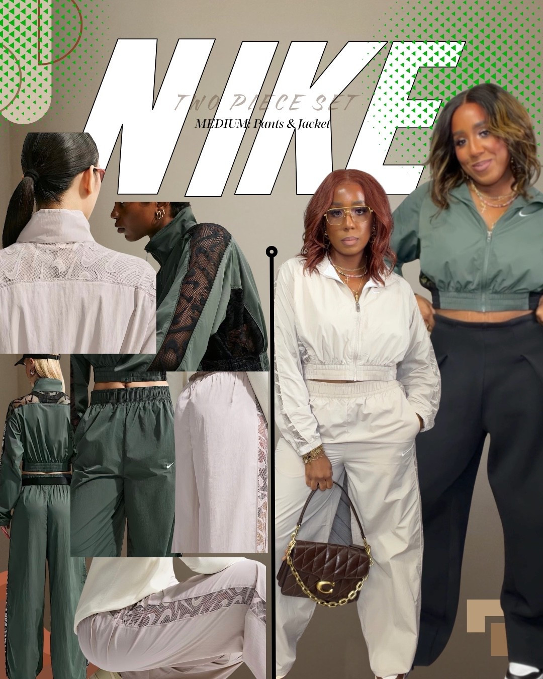 Couldn’t be more obsessed with this NIKE FIT like I know yall love the details on this set just as much as I do 💚🖤😊 #nike I

#LTKootd #LTKOver40