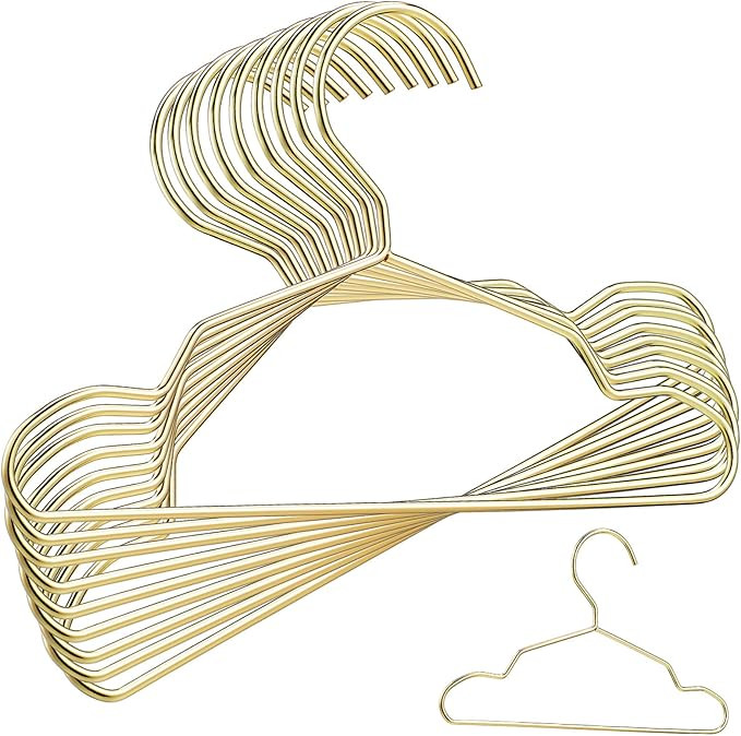 Kisangel 10 Pcs Small Hangers for Pet Apparels, Steel Mini Clothing Hangers with Smooth Surface | Amazon (CA)