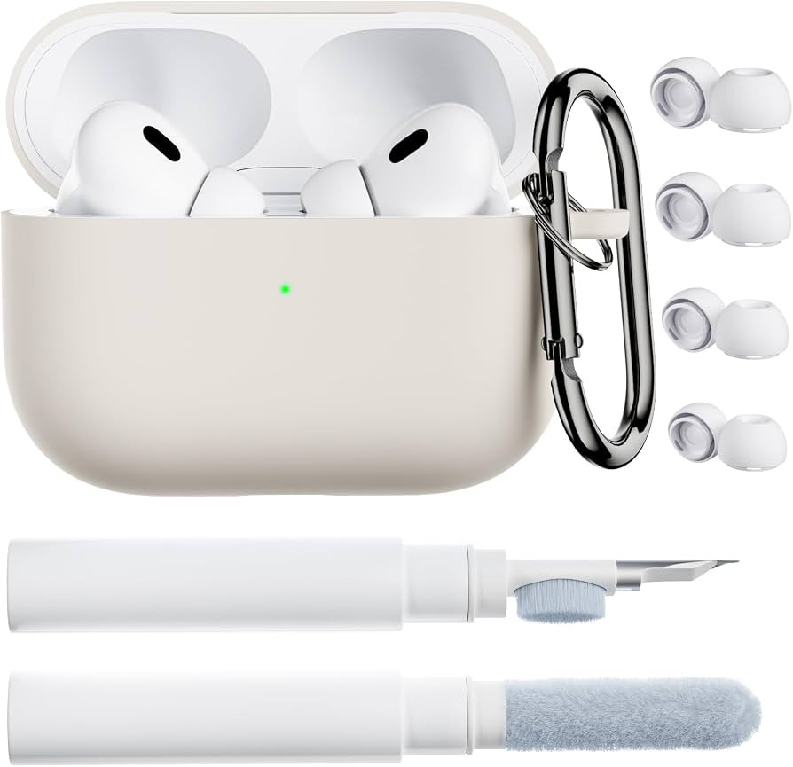 ORNARTO [4 in 1] for Airpods Pro 2nd/1st Generation Case with Keychain, Protective AirPods Pro Ca... | Amazon (US)