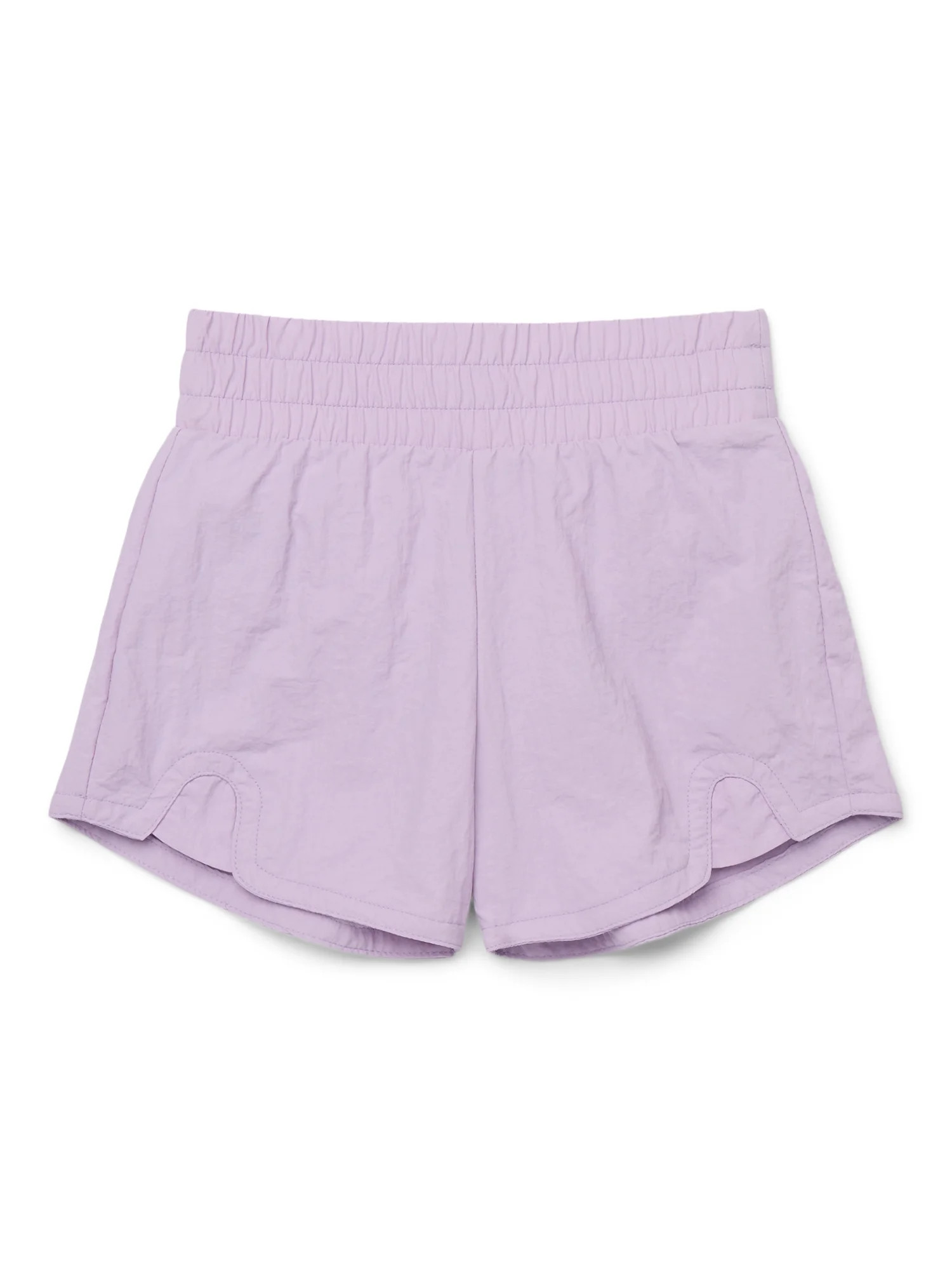 Athletic Works Girls High Waist Shorts, Sizes 4-18 & Plus | Walmart (US)