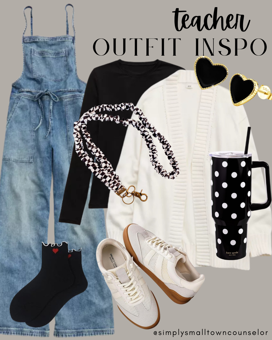 When you want to feel put together but still comfy → denim overalls for the win 💙 Classroom friendly, easy to style, and always a favorite. 

 #LTKootd #LTKWorkwear