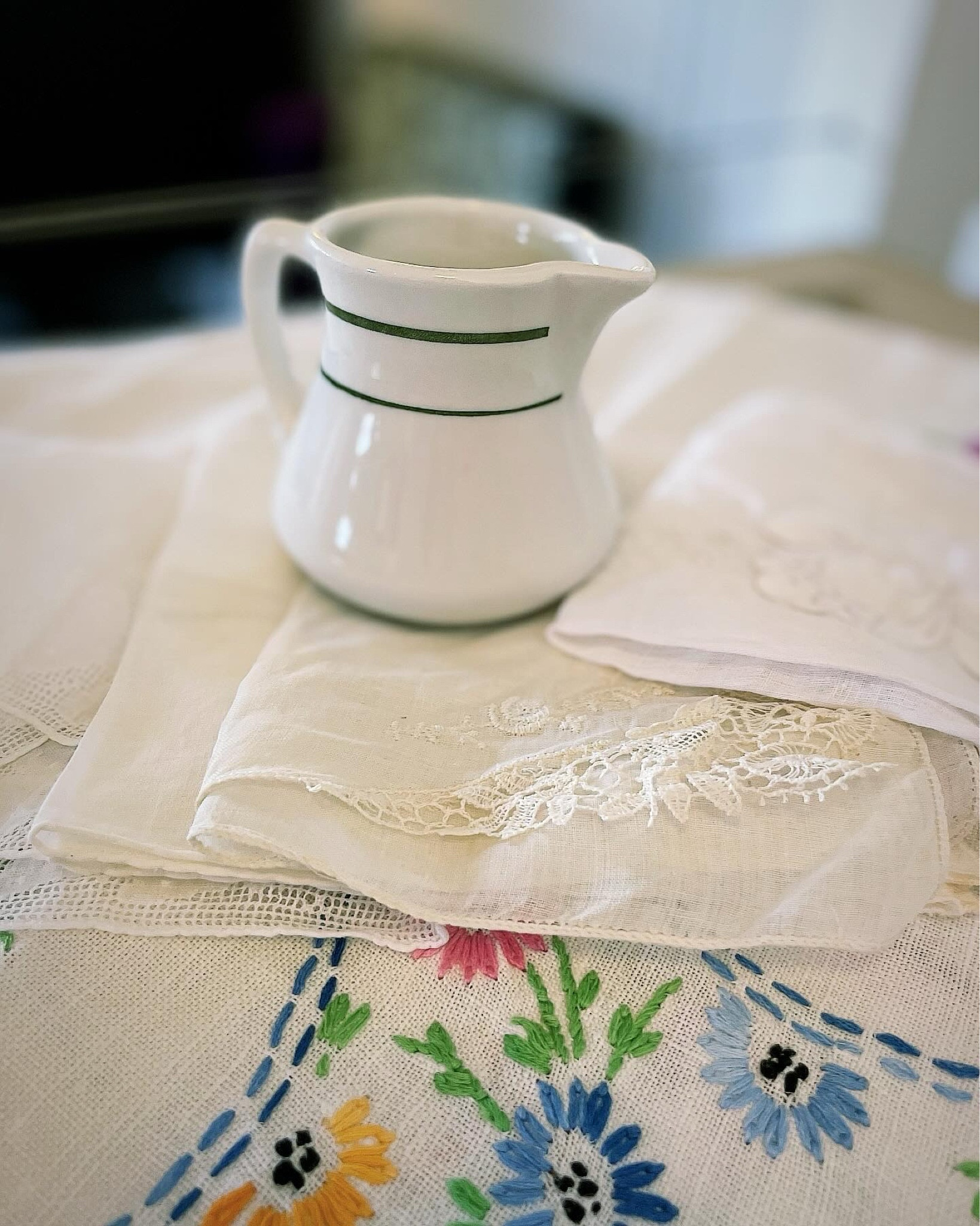 Little creamers, like this one, are so much fun to style into displays and little vignettes around the house. They are the perfect filler for shelves or small spaces!


#LTKhome #LTKstyletip #LTKfindsunder50