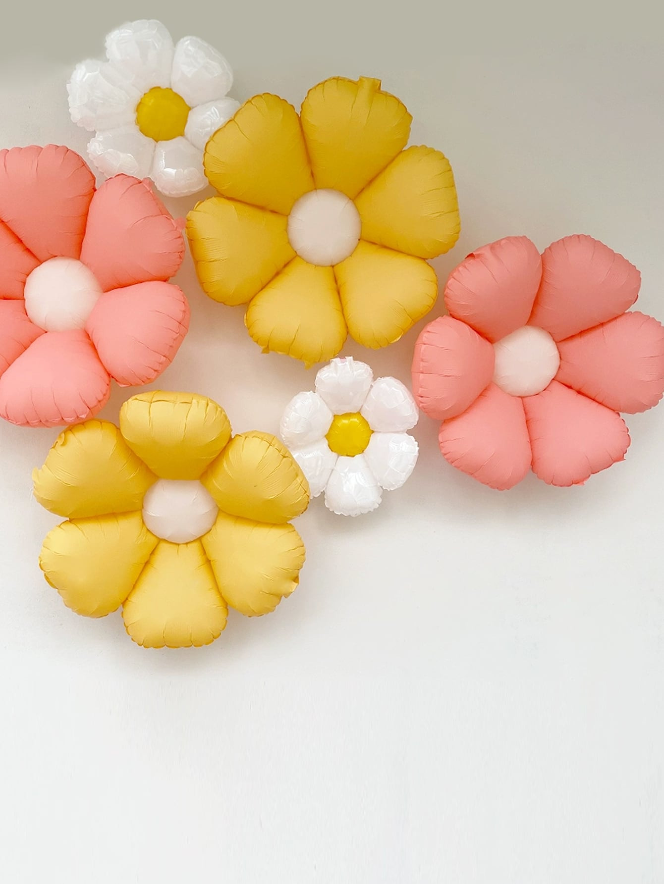 6pcs Daisy Flower Party Decorations Lovely Balloons | SHEIN