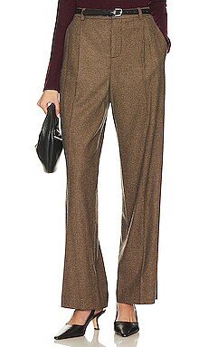 Houndstooth Pleat Front Pant
                    
                    Vince | Revolve Clothing (Global)