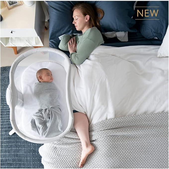 Halo BassiNest Swivel Sleeper 3.0, Baby Bassinet, Grey | Amazon (US)