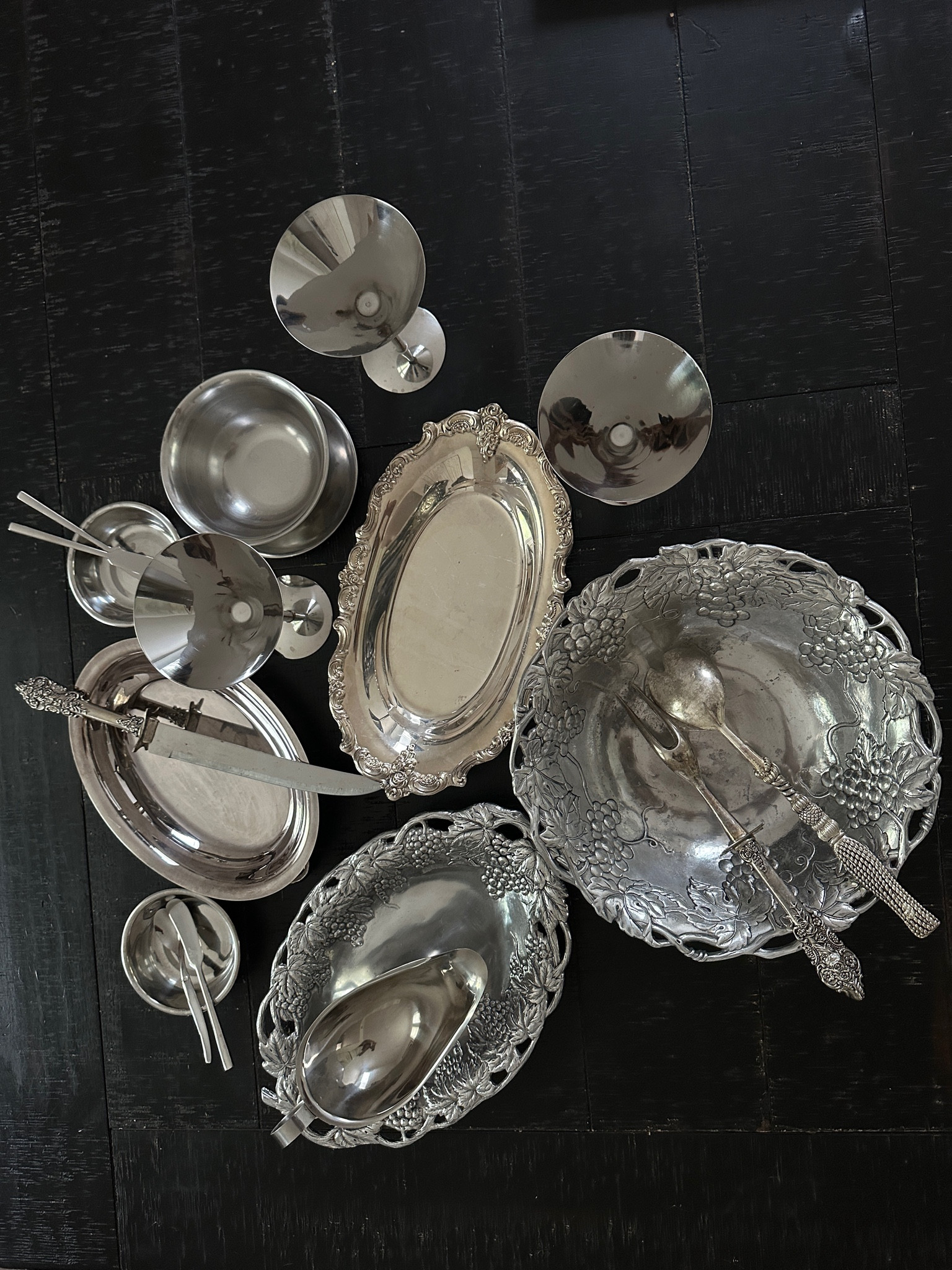 A refined collection of vintage silverware, slowly growing. Perfect for when I host my seasonal gatherings. 

#LTKFindsUnder100 #LTKParties #LTKHome