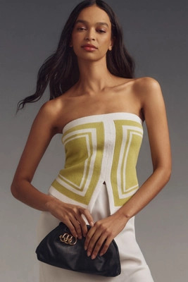 Maeve Deco Sweater Tube Top | Anthropologie (US)