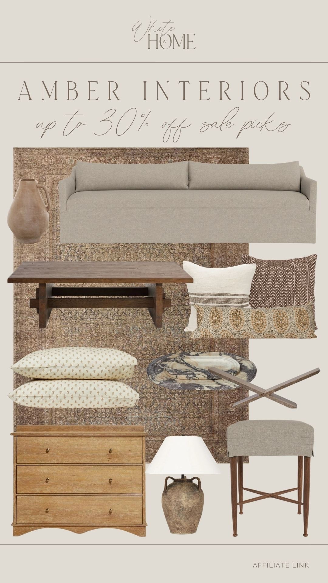 Take 30% off all of these favorites at Amber Interiors now through 4/18! Beautiful bedding, furniture, rugs, and more. This Loloi x AL cambria rug is one of my all-time favorite vintage inspired rugs! 

#LTKHome #LTKSaleAlert