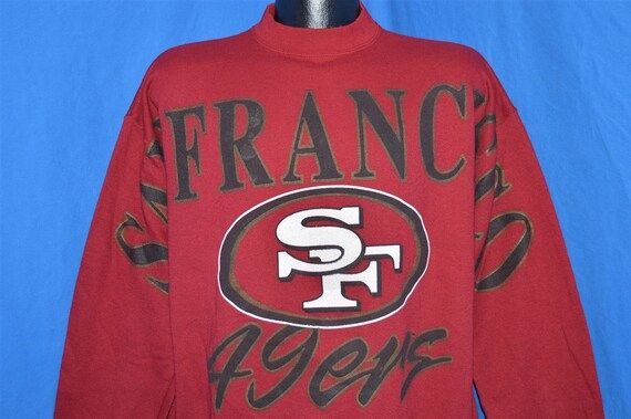 90s San Francisco 49ers Logo 7 Crewneck Sweatshirt Large | Etsy (US)