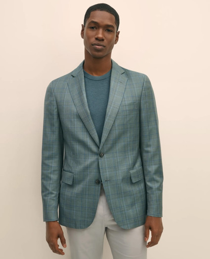 Classic Fit Wool Check Sport Coat | Brooks Brothers