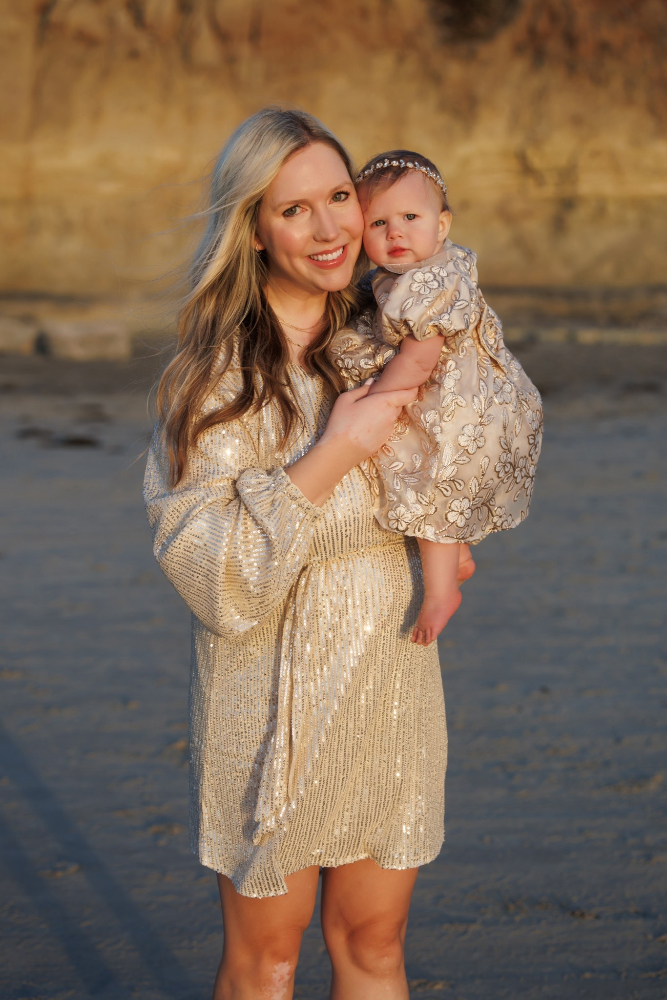 Gold dresses for my baby girl and me at her 9 month old photoshoot! 

 The sparkly gold women’s dress is beautiful!

The beautiful gold sparkly headband matched my daughters dress perfectly!

Baby girl outfit, toddler girl dress, girls headband, mom and daughter outfits, mom and daughter dresses, gold dresses

#LTKBaby #LTKFamily #LTKSeasonal