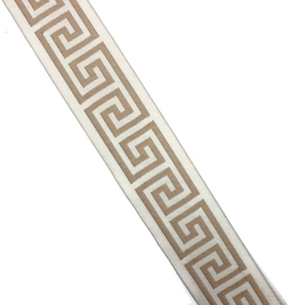68 Mm Greek Key Ribbon Trim 2.67 Inch Jacquard Trims for | Etsy | Etsy (US)