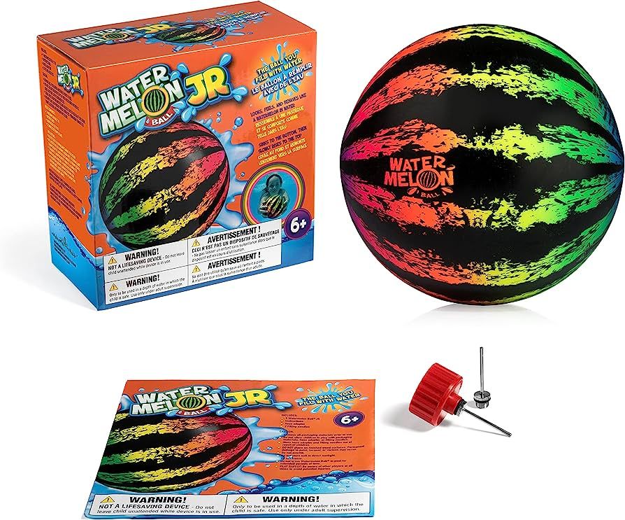 Watermelon Ball The Original Pool Toys for Kids Ages 8-12 - 6.5 inch Pool Ball for Teens, Adults,... | Amazon (US)