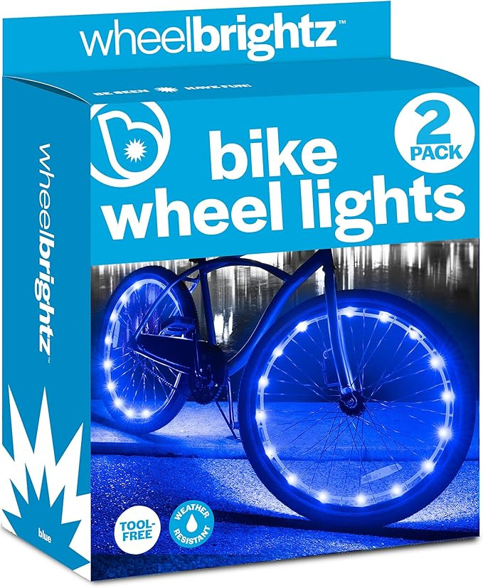 Brightz WheelBrightz LED Bike Wheel Lights - 2024 Edition with Superior Straps & LED-Weatherproof... | Amazon (US)
