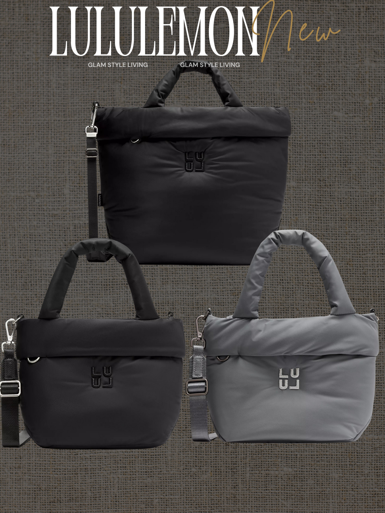 Totes from Lululemon! 

 #LTKGiftGuide #LTKHoliday #LTKSeasonal