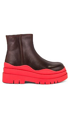 Jeffrey Campbell Loading Boot in Brown Red from Revolve.com | Revolve Clothing (Global)