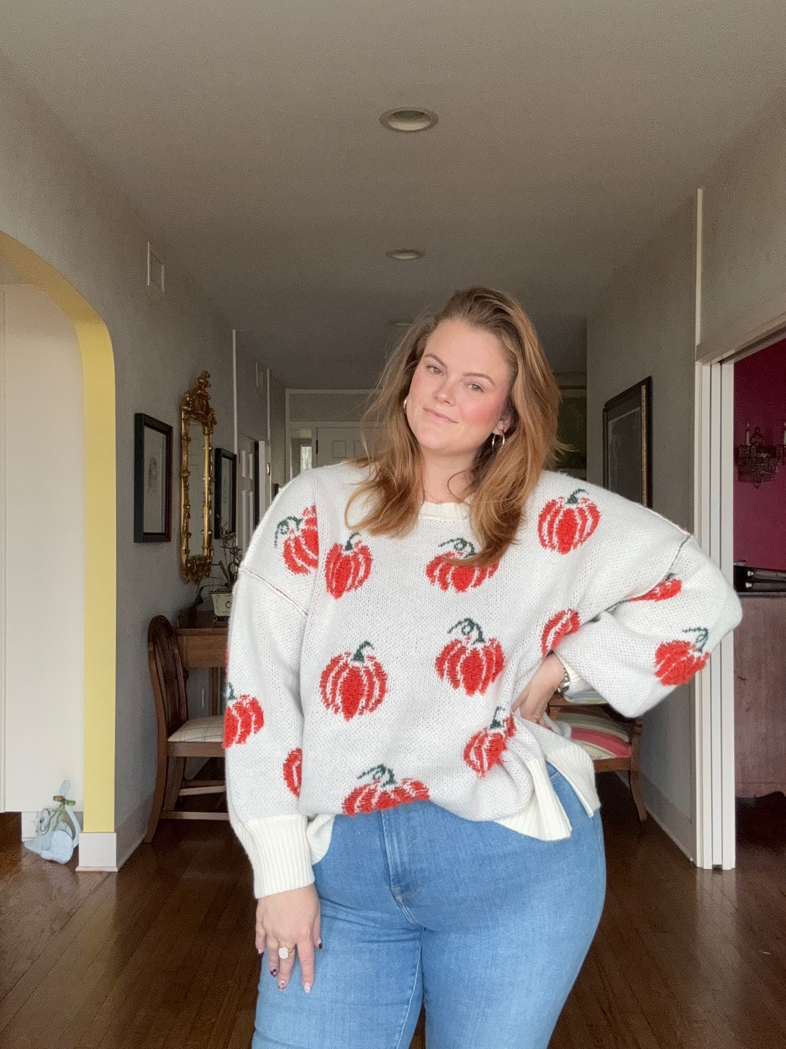 A little comfy fall OOTD! 

#LTKPlusSize #LTKHoliday #LTKHalloween