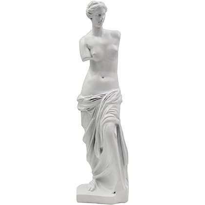 Cozylkx 18.1 Inch Venus De Milo Statue Figurine, Greek Roman Mythology Goddess Sculpture Ornament Ho | Amazon (US)