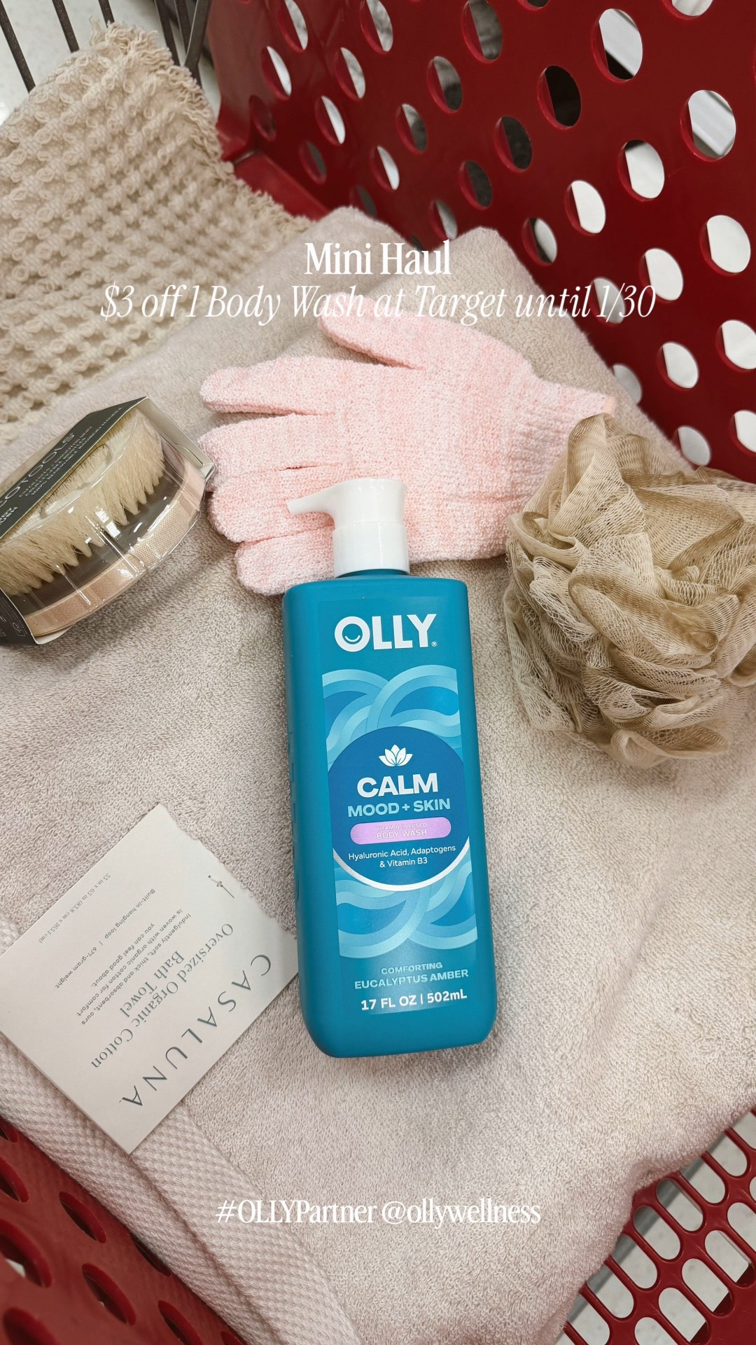 If you haven’t tried this OLLY body wash this is your sign 🛁🫧🤍 this Calm scent is my fav and it’s $3 off your purchase of 1! 
#OLLYPartner  @OLLYWellness
#targetfind #beauty #bath #refresh 


#LTKBeauty #LTKselfcare #LTKFindsUnder50