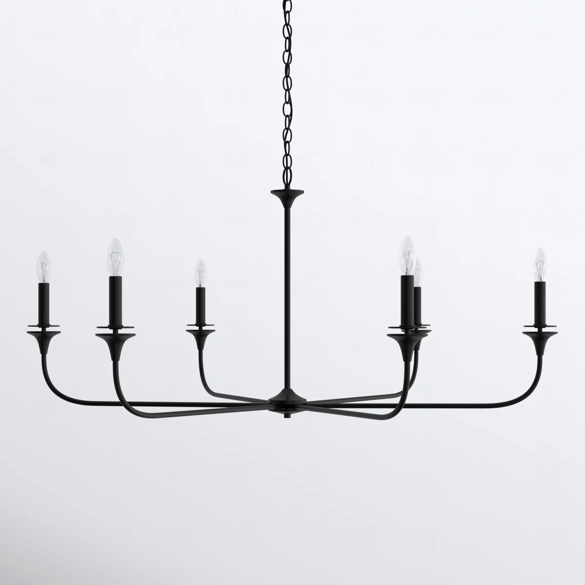 6 - Light Dimmable Classic / Traditional Chandelier | Wayfair North America