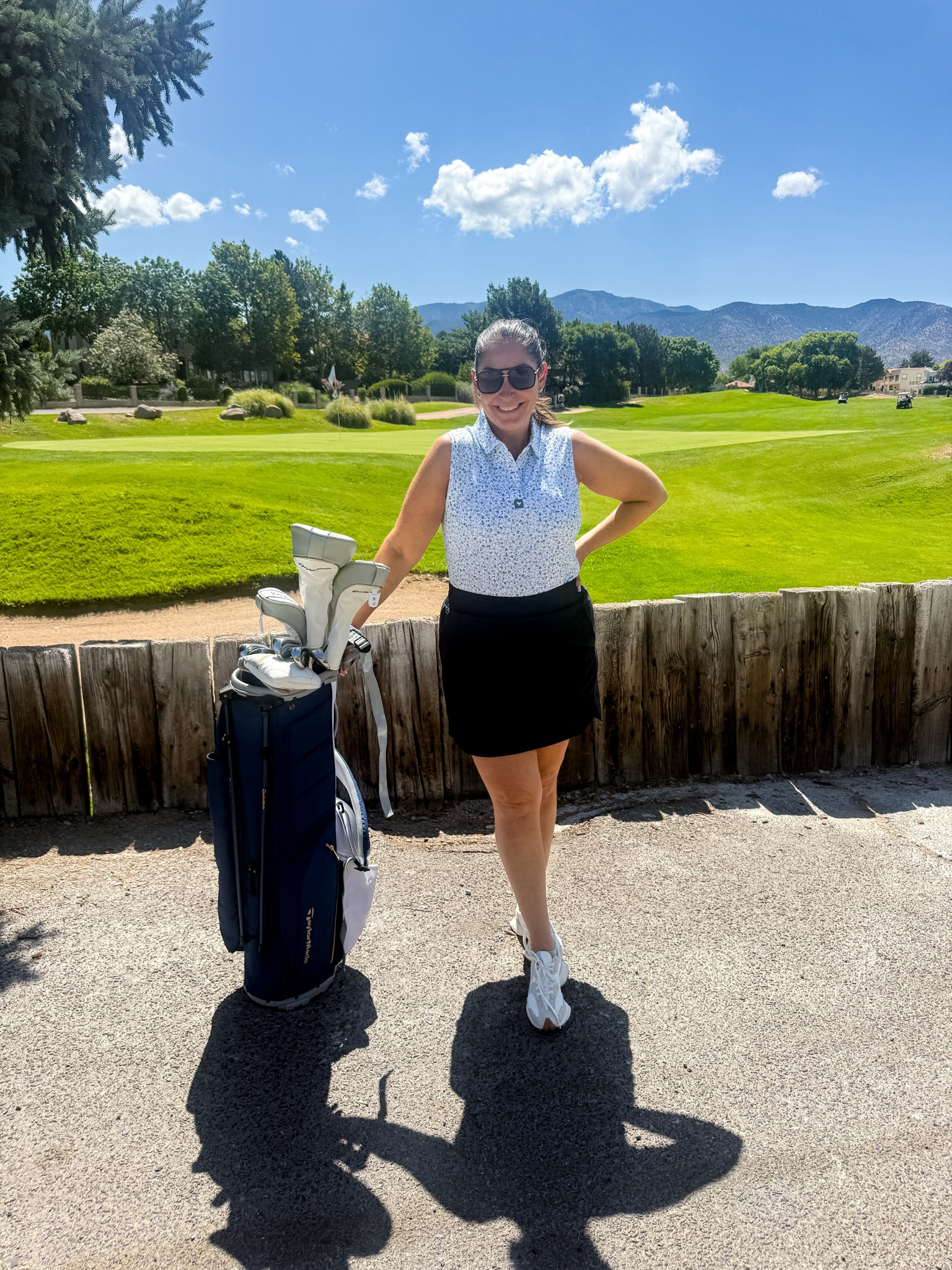 Golf Day! Polo tts, Large | Skort XL  

 #LTKdayinmylife #LTKfitnessgoals #LTKmomlife