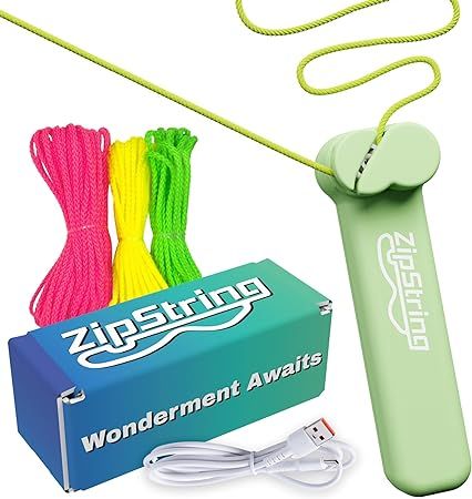 ZipString - Wonderment Awaits with Shark Tank - Featured String Rope Launcher Loop Fidget Toy, De... | Amazon (US)