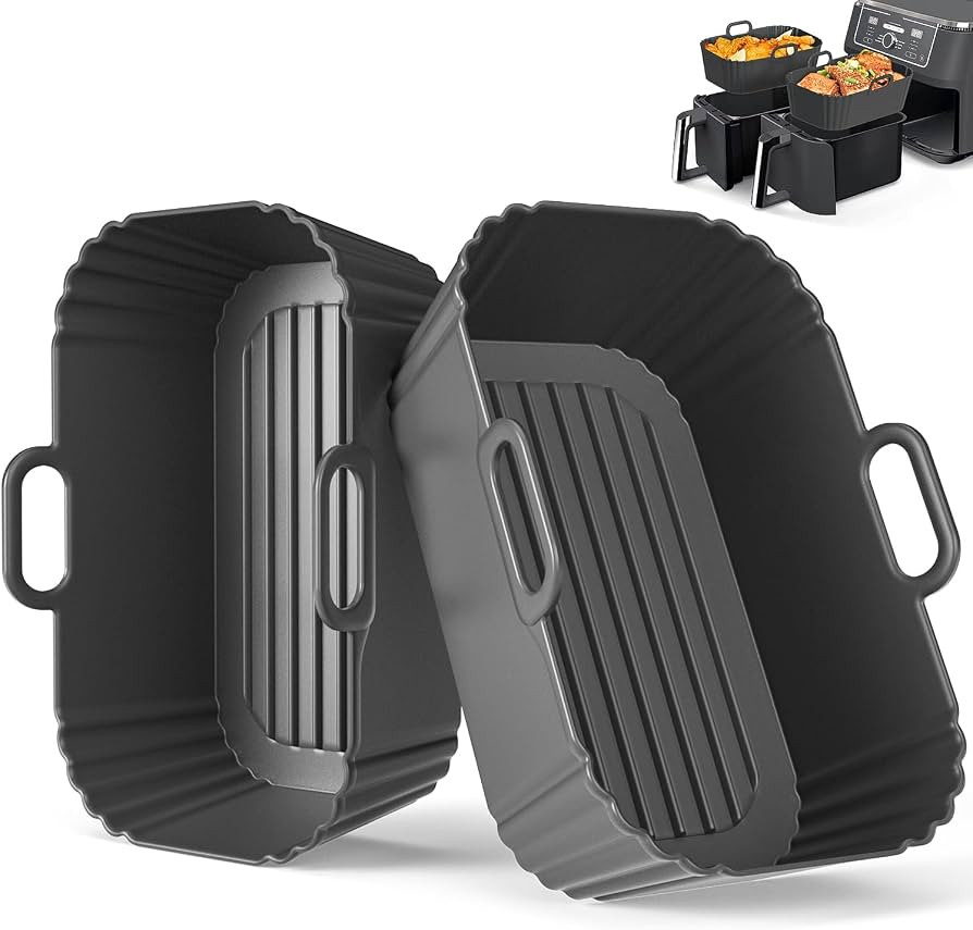 Airfryer Silikonform 2 St\u00fcck f\u00fcr Ninja Dual Zone AF400EU/EUCP AF300EU, COSORI, Juskys, ... | Amazon (DE)