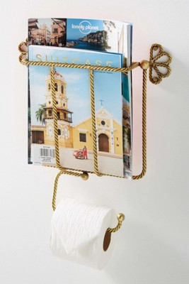 Francis Magazine & Toilet Paper Holder | Anthropologie (US)