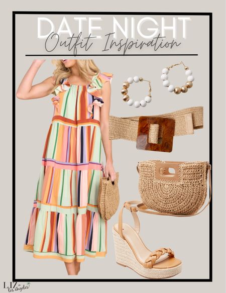 This spring outfit is the perfect resort wear outfit to feel spring like and fresh while still having chill vibes.  This midi dress is the perfect look for a casual outfit or running errands or just a vacation outfit 

#LTKSeasonal #LTKstyletip #LTKFind