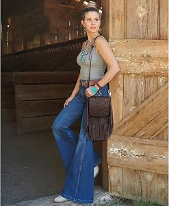 Montana West Fringe Purse Western Purses for Women Crossbody Bag | Amazon (US)