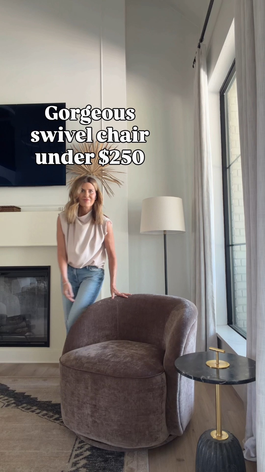 Swivel chair u see $250. So good

#LTKOver40 #LTKHome
