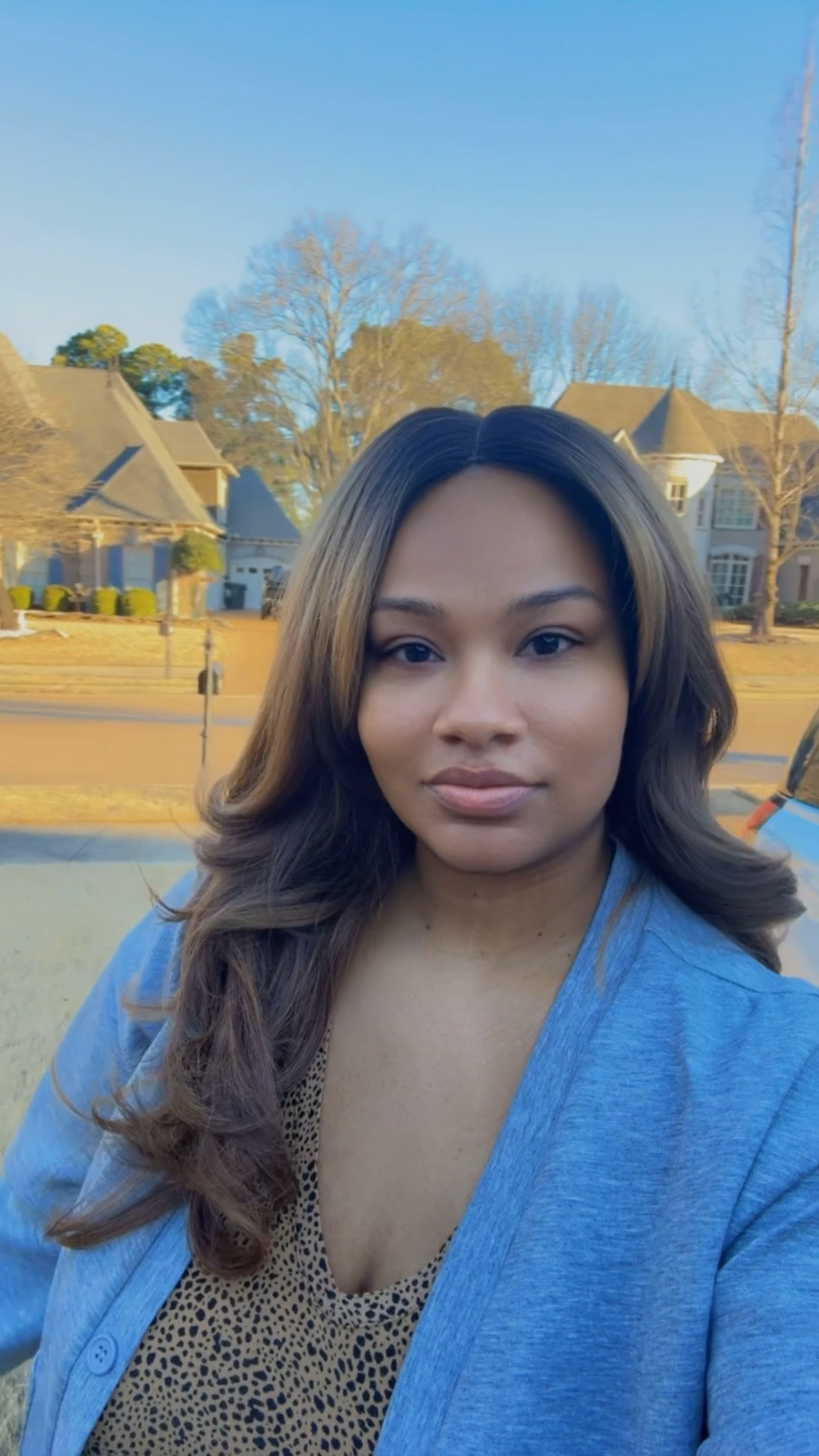 Now when it comes to hair I’m going to make sure if it’s not “all” mine it at least looks like it! Lol 💁🏽‍♀️ Hoping on the new wave of synthetic wigs this Freetress Shake-n-Go curtain bangs wig in style “Maven” is literally straight out of the box onto my head. No prepping, no cutting lace, no curling, no products..fresh layers with highlights & volume! I’m wearing Hi-Coconut & it complements my skin tone so well. I’ve never seen a wig I can wear straight out of the box! And with a natural HD Lace part! 💃🏽 In a variety of colors from Jet Black to Hi-Vanilla! Oh & it’s under $50! Yep that’s a steal! Get ready for spring with this one! You see that movement! 

#LTKBeauty #LTKTravel #LTKdayinmylife