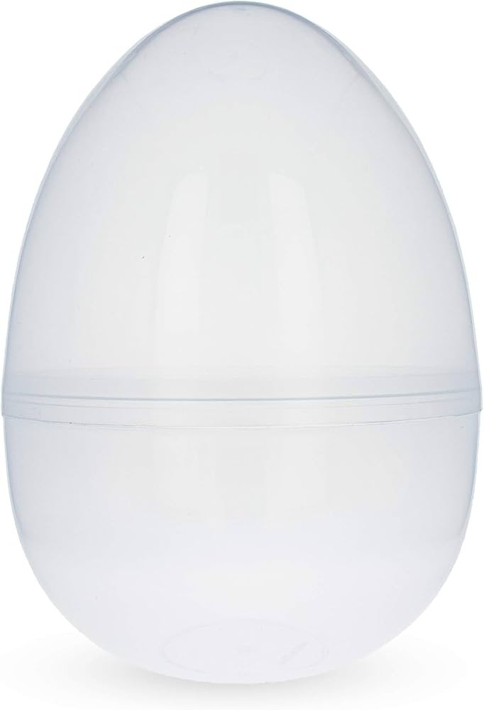 Giant Transparent Jumbo Size Clear Plastic Easter Egg 10 Inches | Amazon (US)