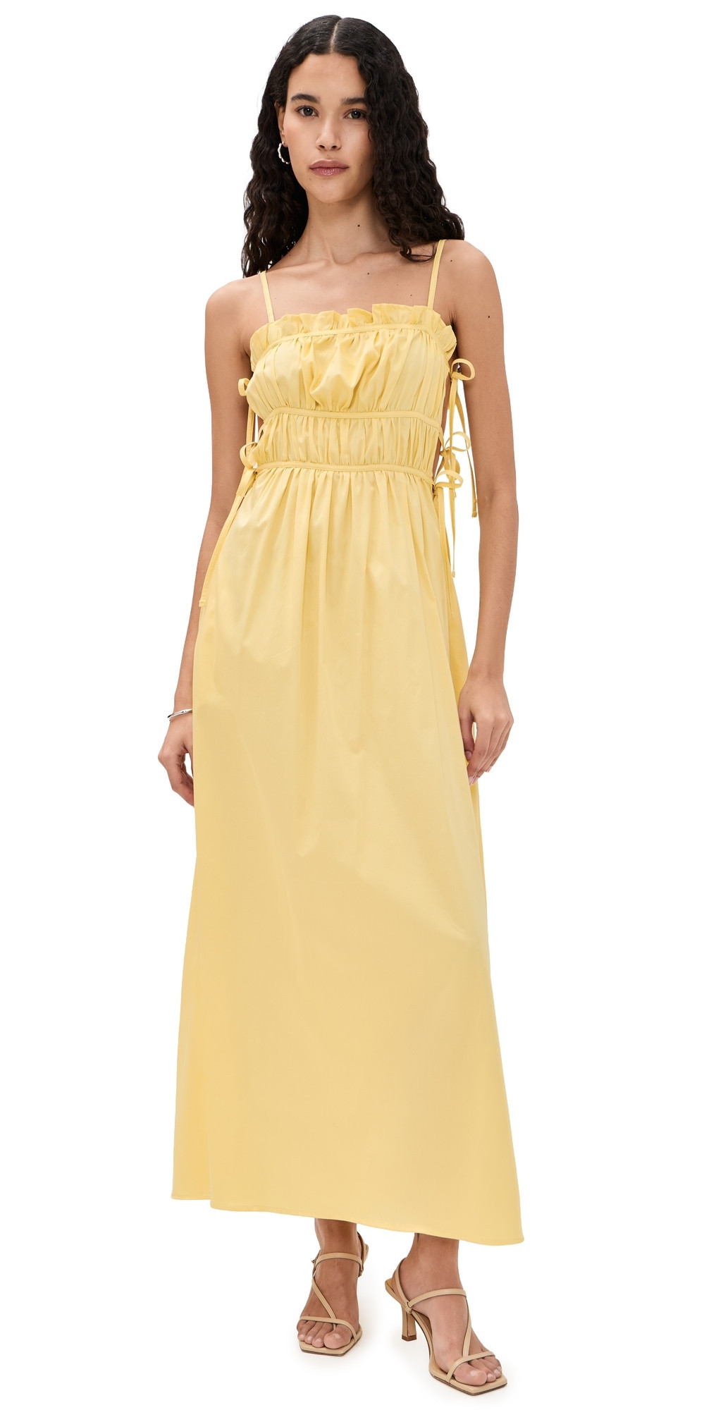 Prime of Lime Sofia Dress Yellow M | Shopbop