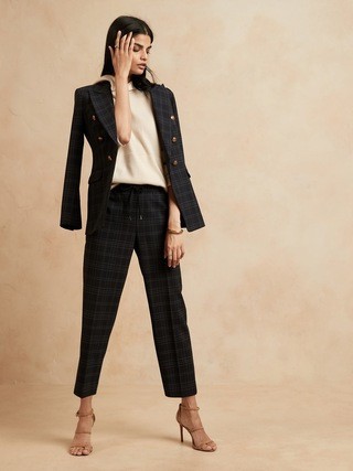 Slim Washable Wool-Blend Pant | Banana Republic (US)